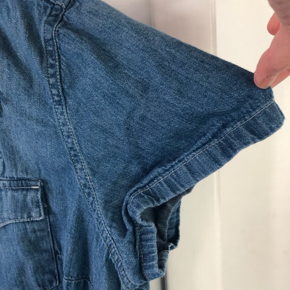 Levi's Western Pearl Snap short sleeve denim shirt - Picture 11 of 12